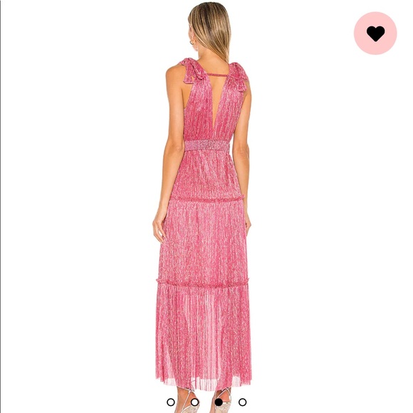 -*SOLD*-Sabina Musyev dress in hot pink - Picture 2 of 5